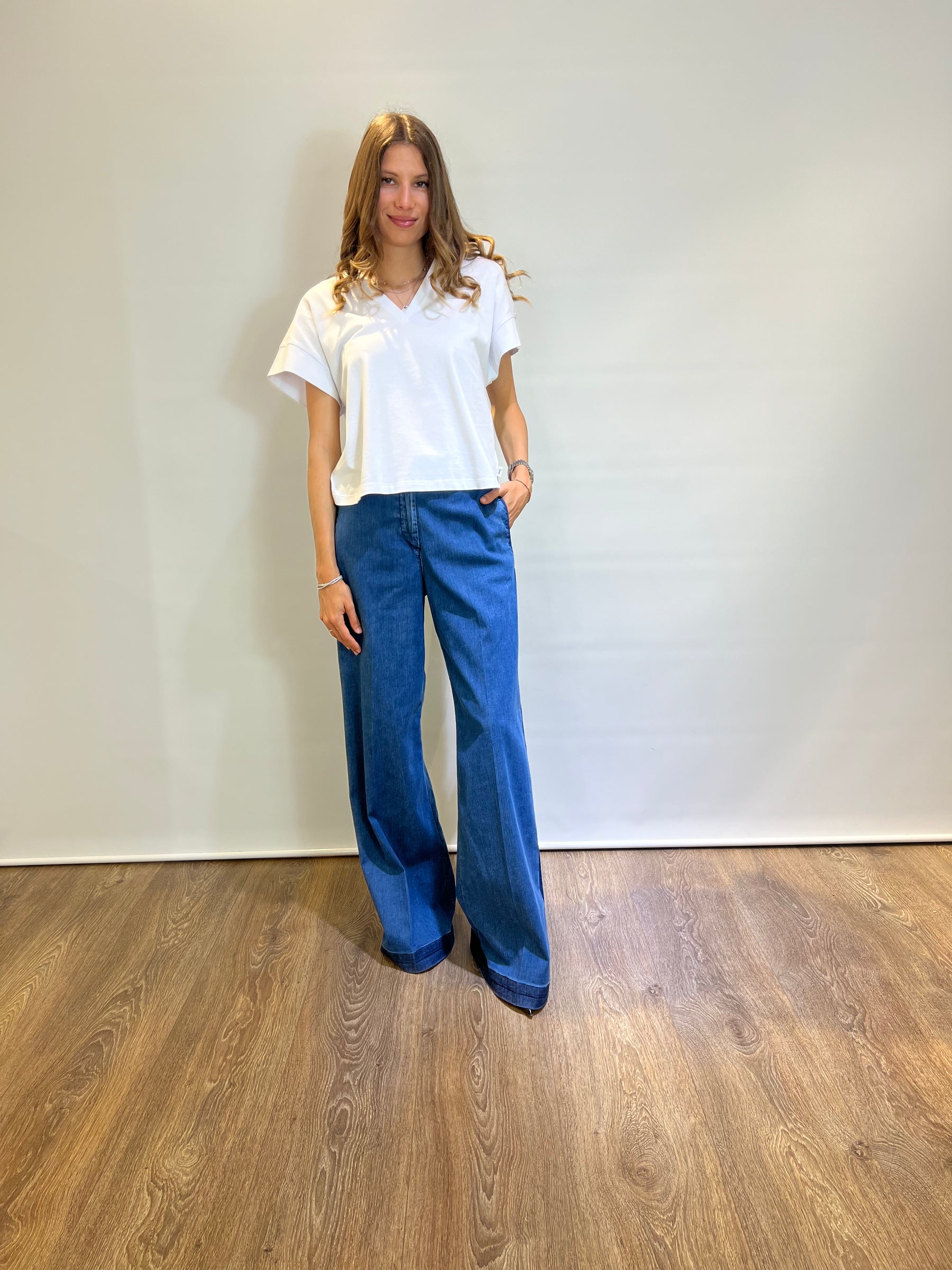 Denim palazzo