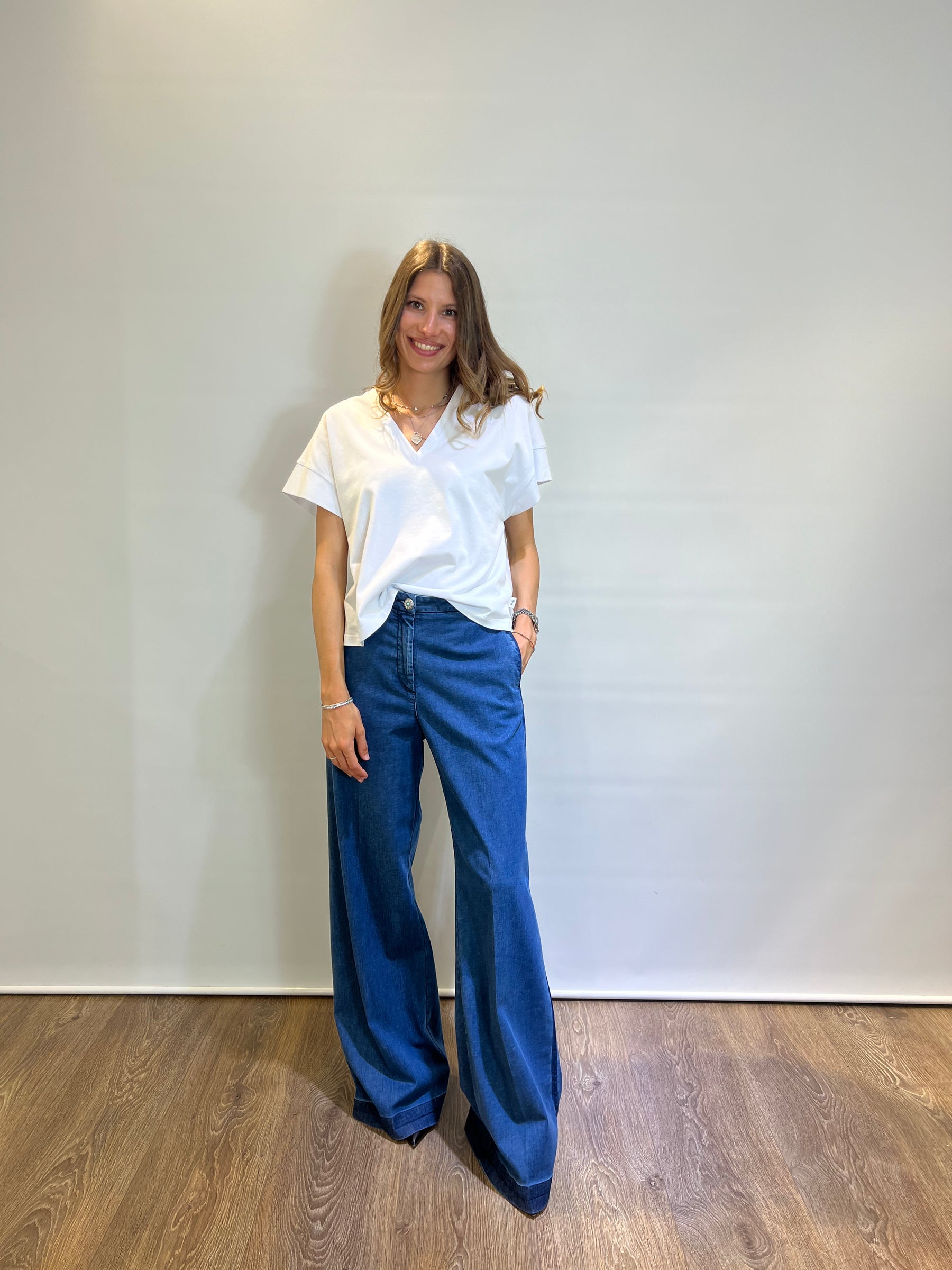 Denim palazzo