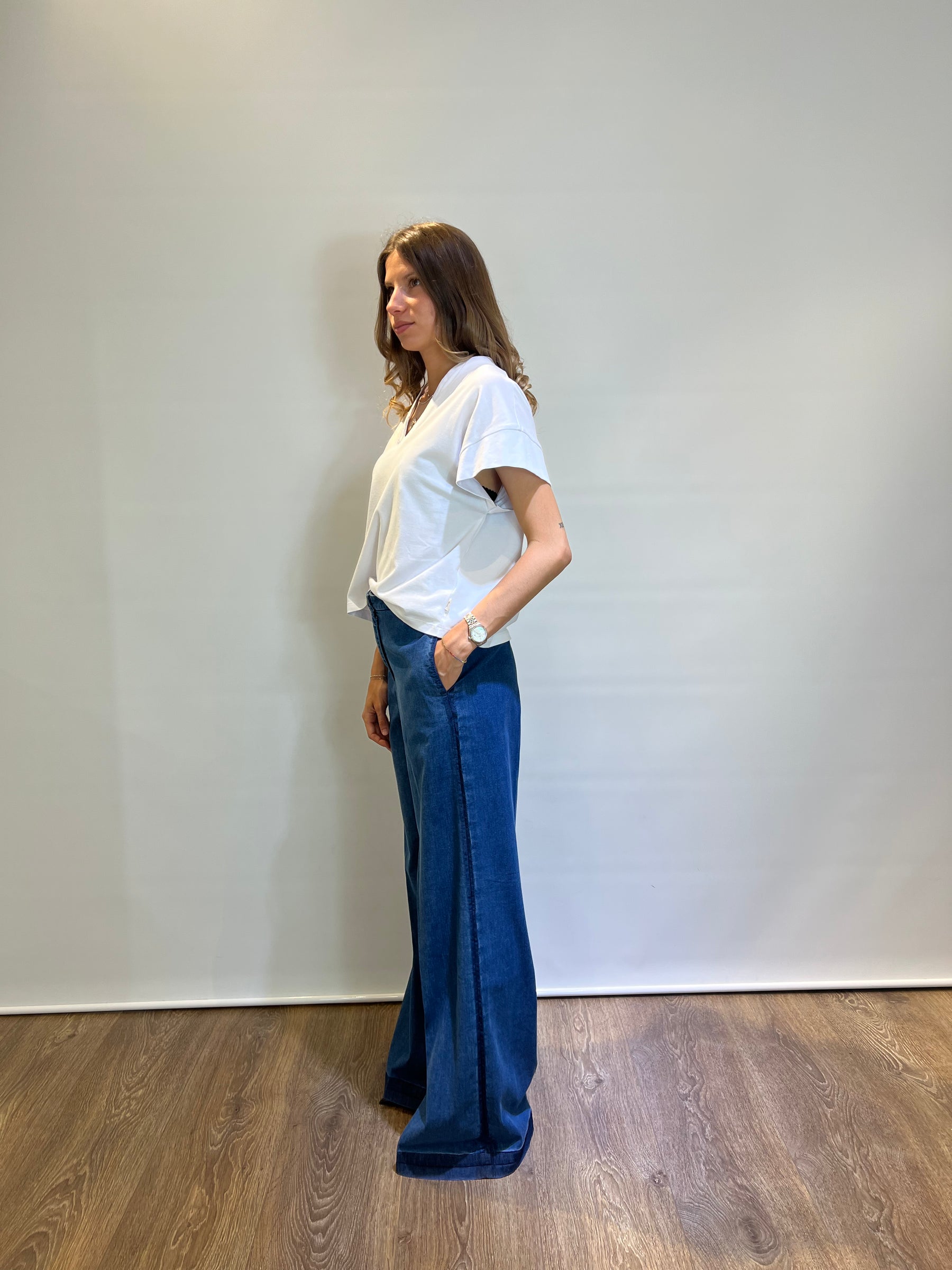 Denim palazzo