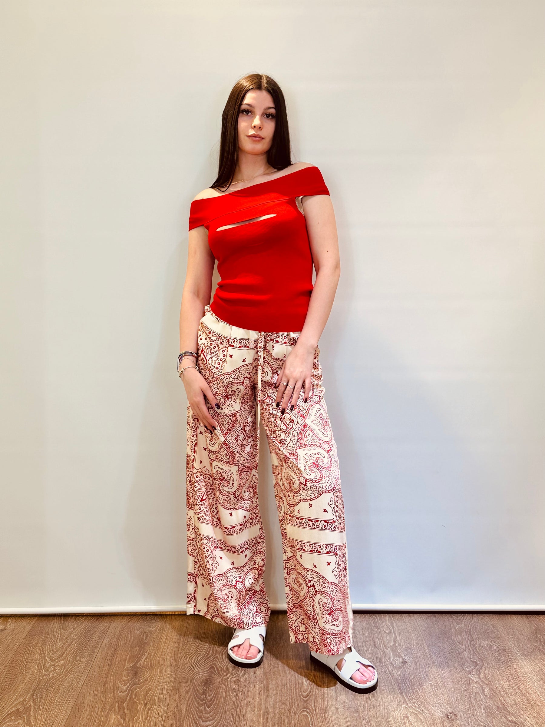Pantalone stampa bandana