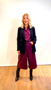 Giacca doppiopetto nera