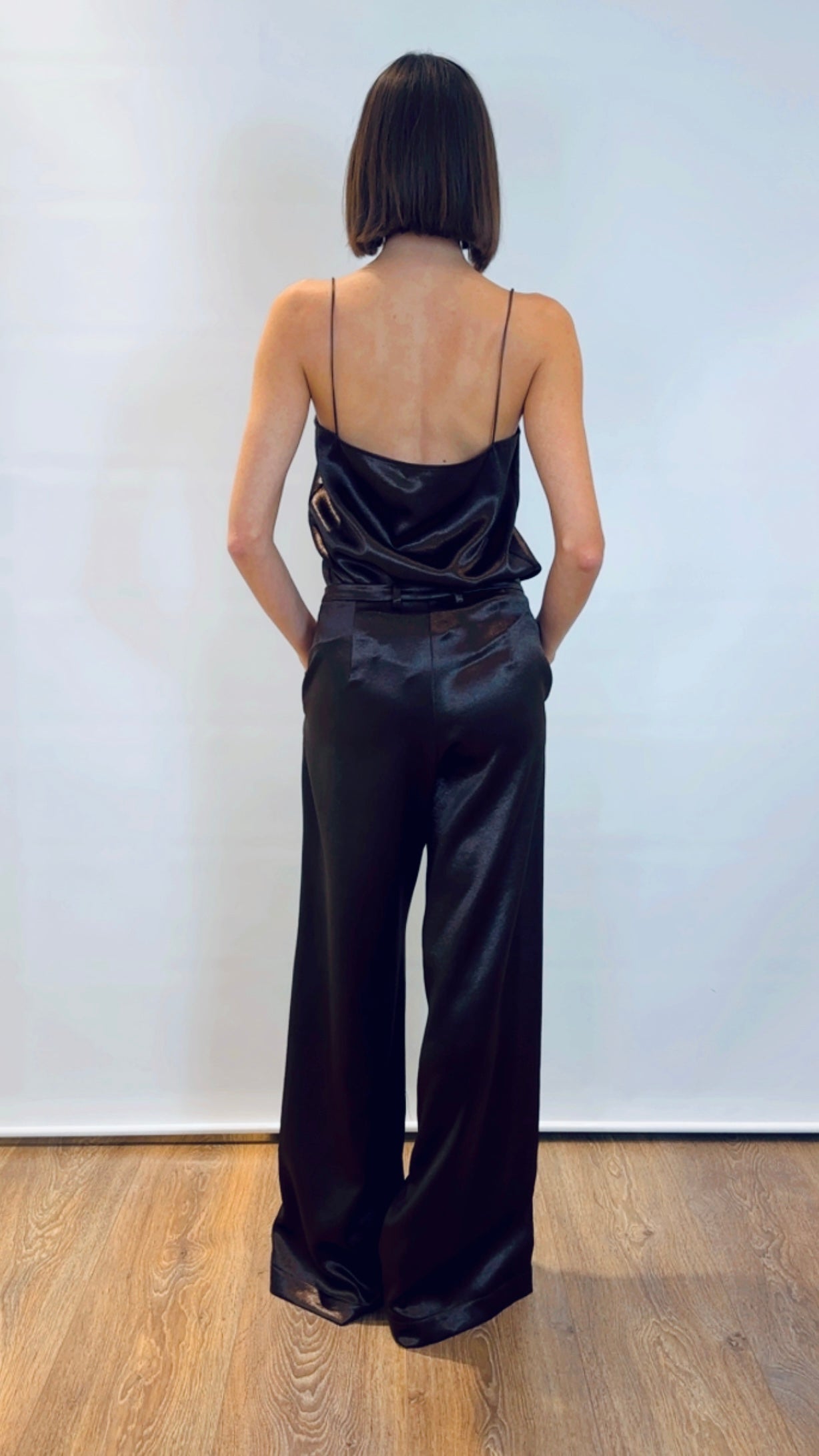 Pantalone in raso