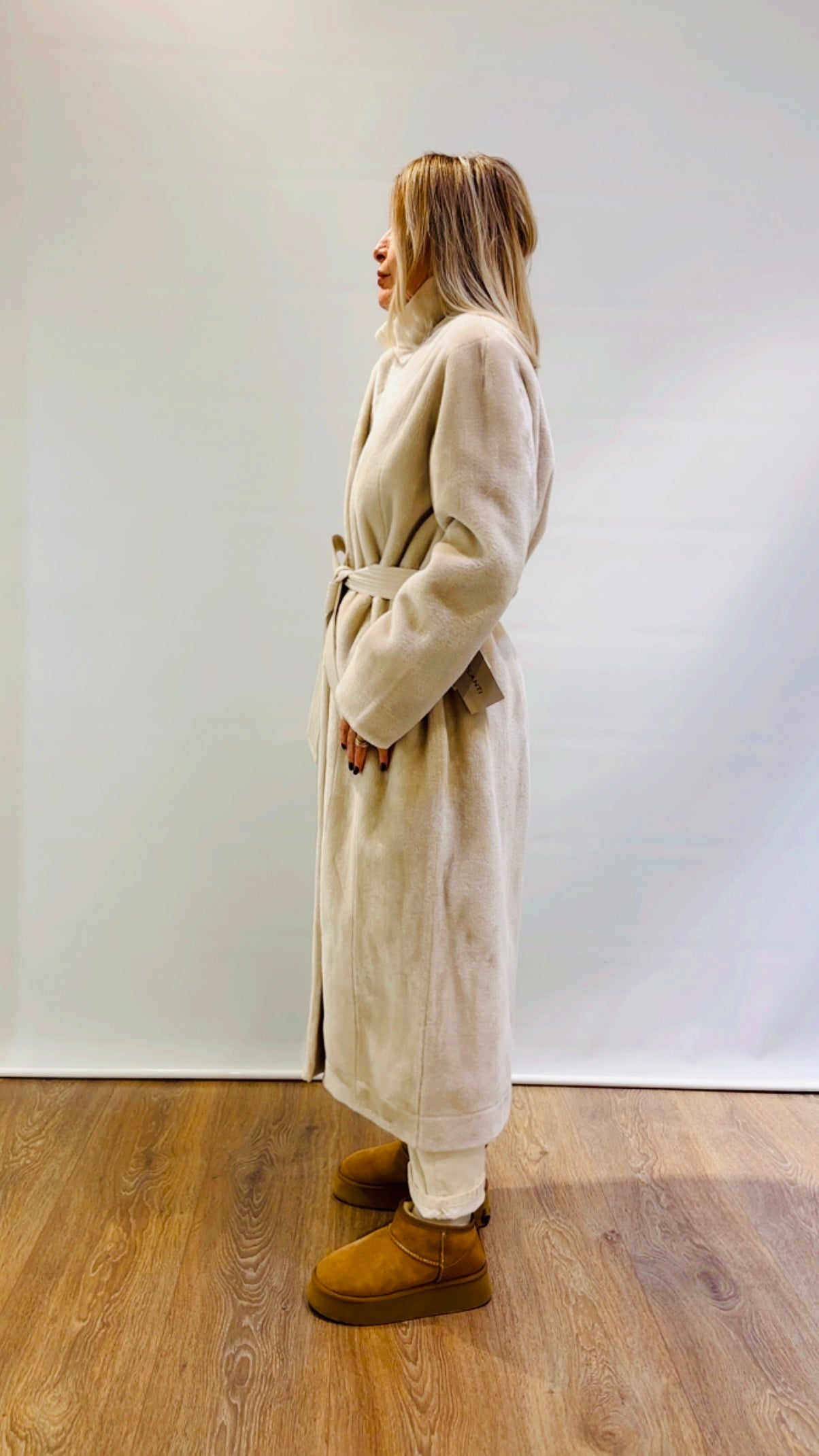 Ecomontone lungo double face