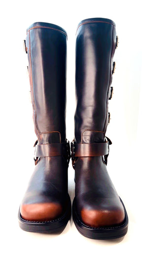 Biker con fibbie laterali Ovye