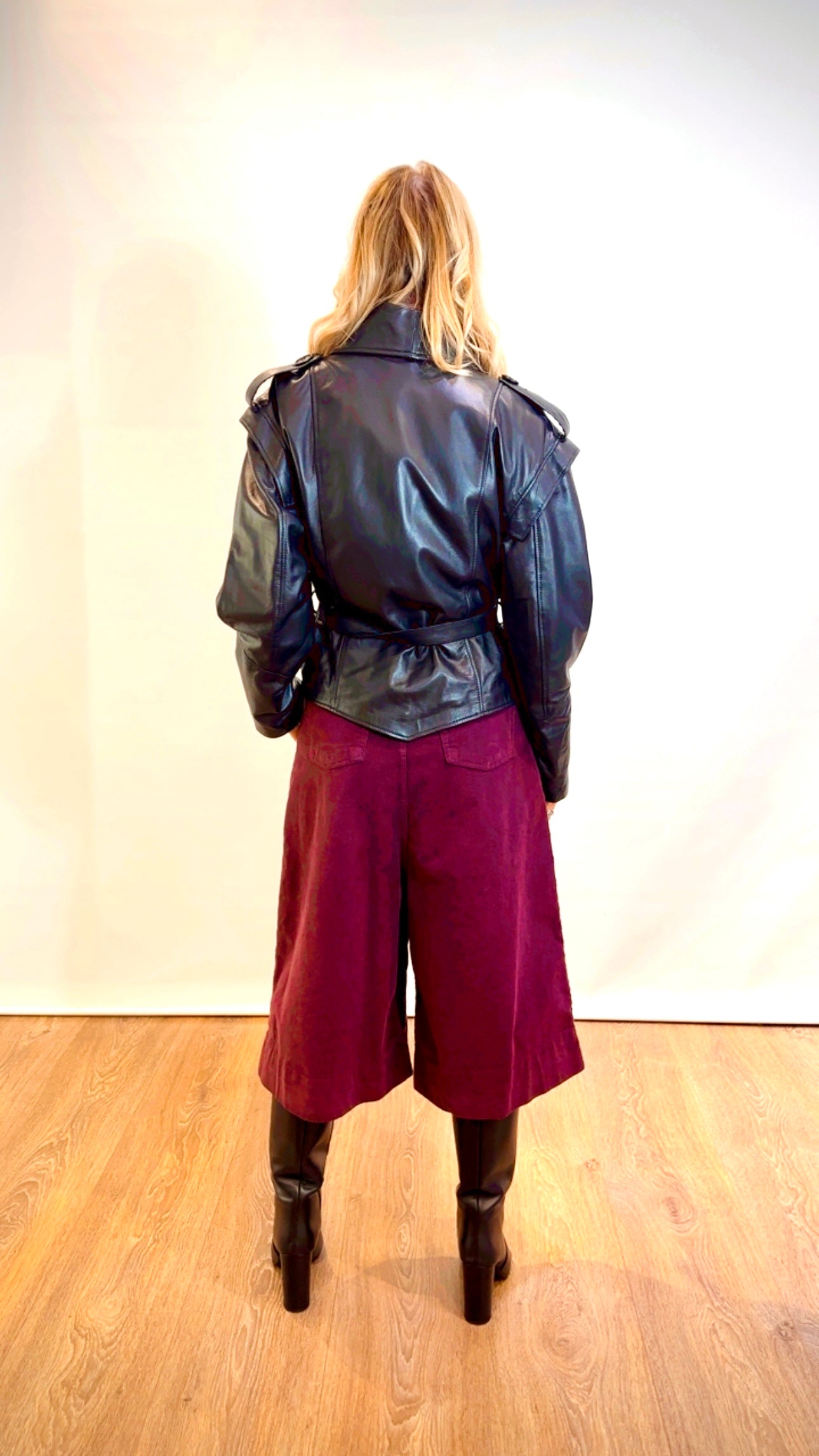 Giacca in pelle Vicolo