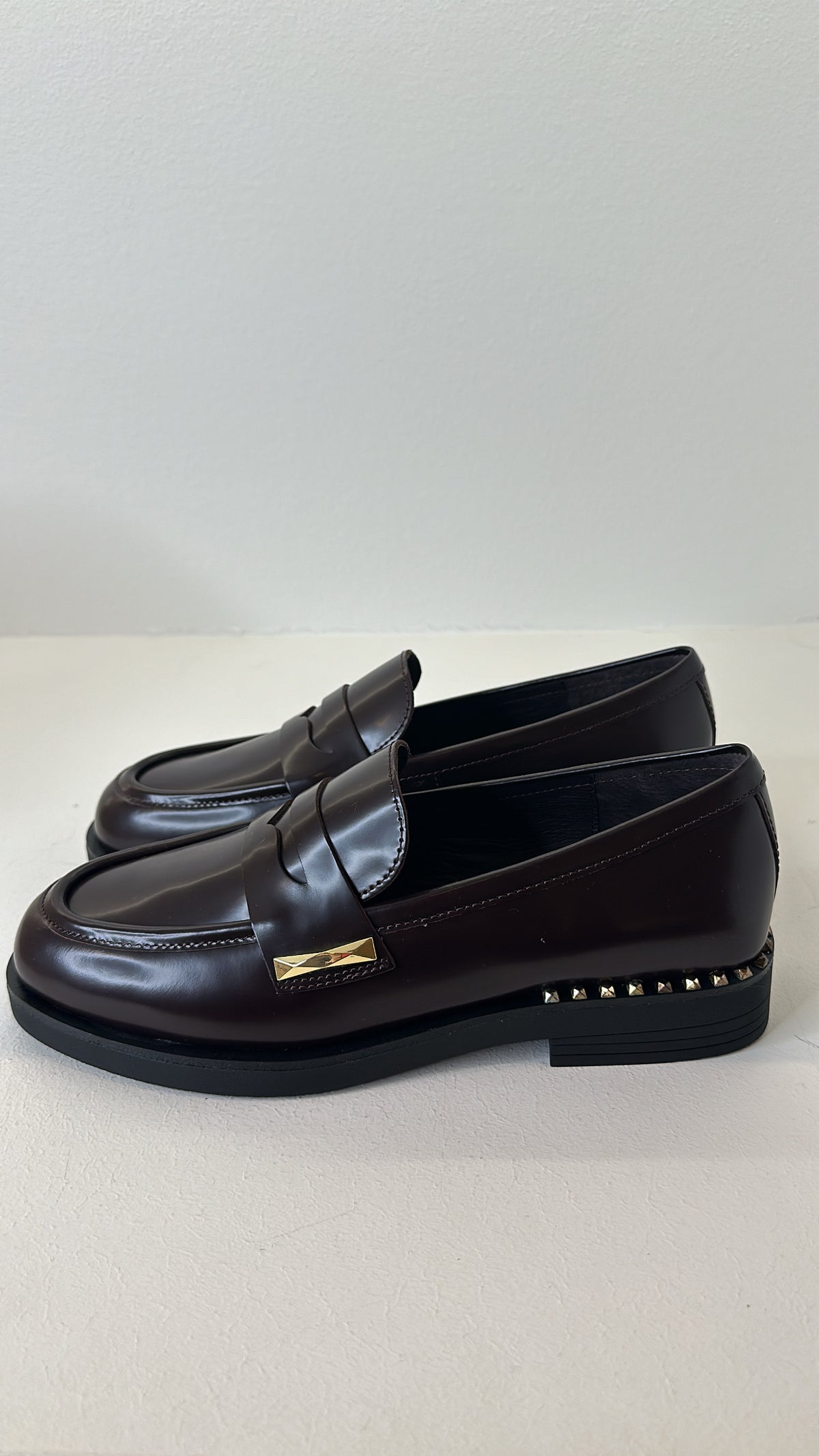 Mocassino Studs 2 Penny Loafer