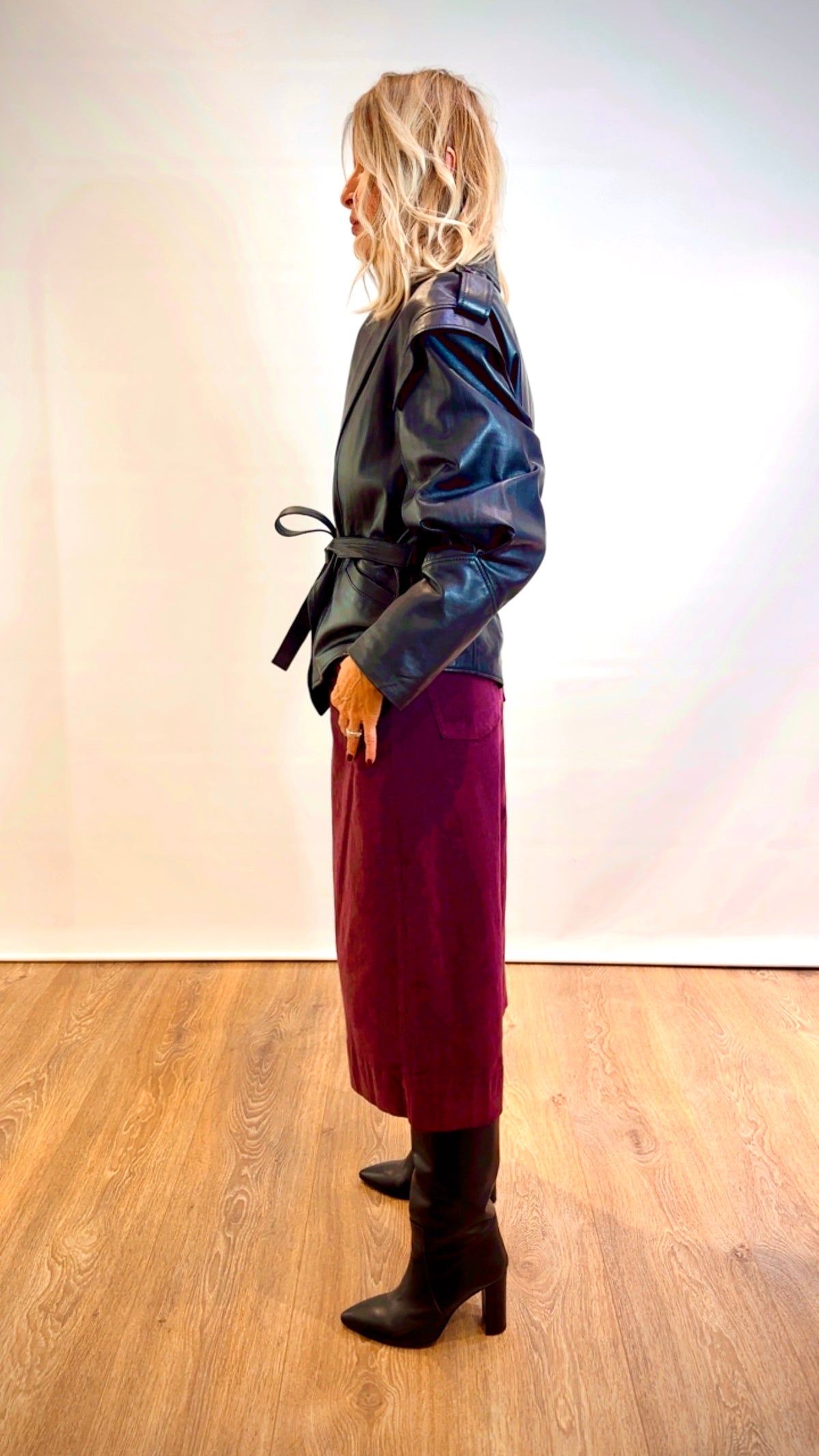 Giacca in pelle Vicolo