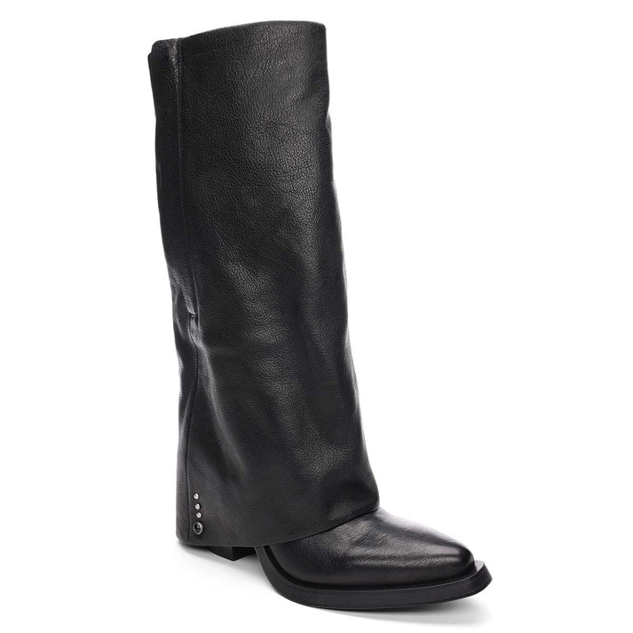 Jackson Black Fold Over Boots