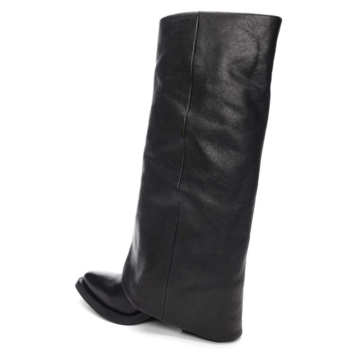 Jackson Black Fold Over Boots