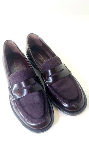 Mocassino in pelle e cavallino Roberto Festa