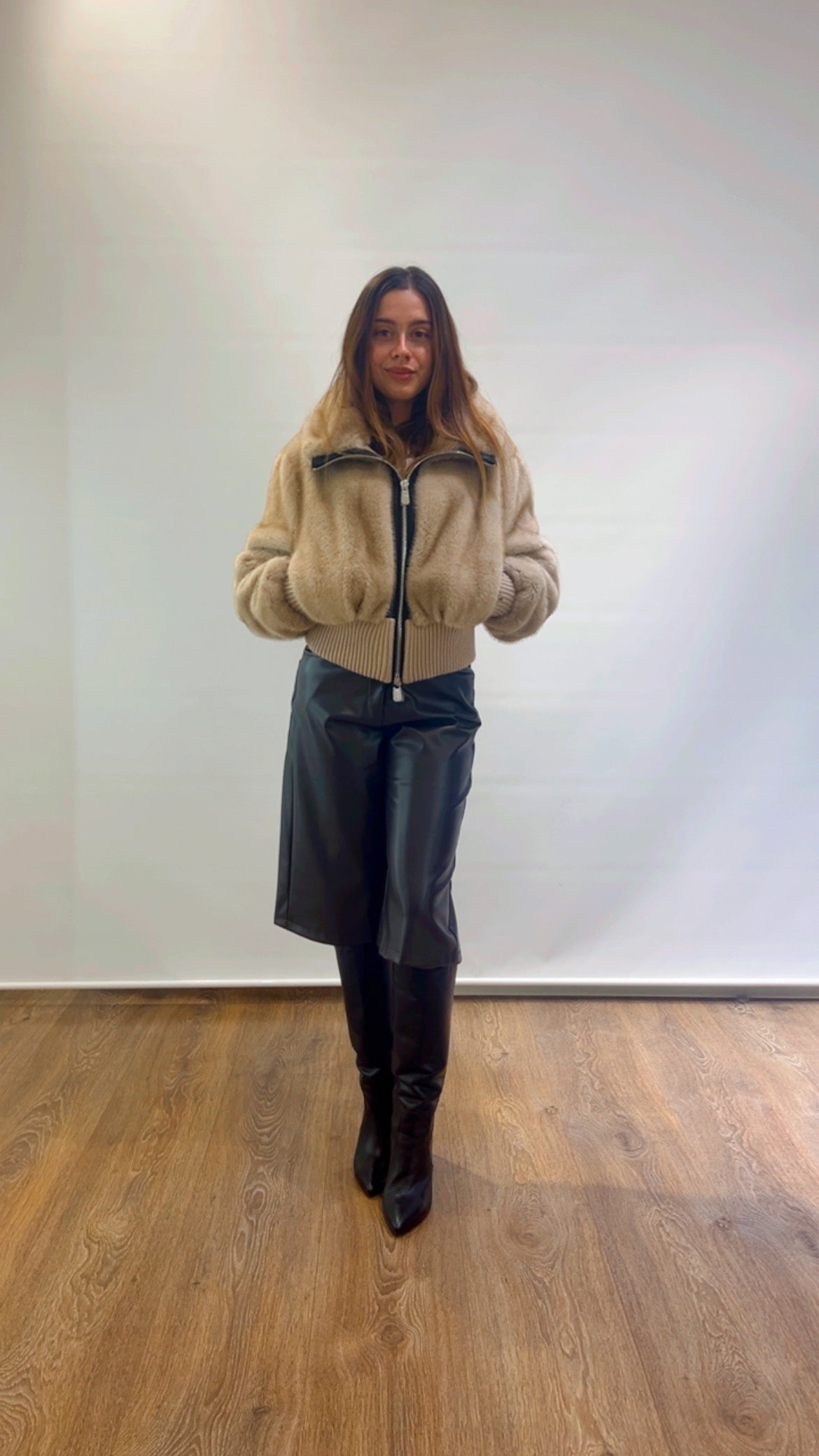 Bomber ecopelliccia Pinko