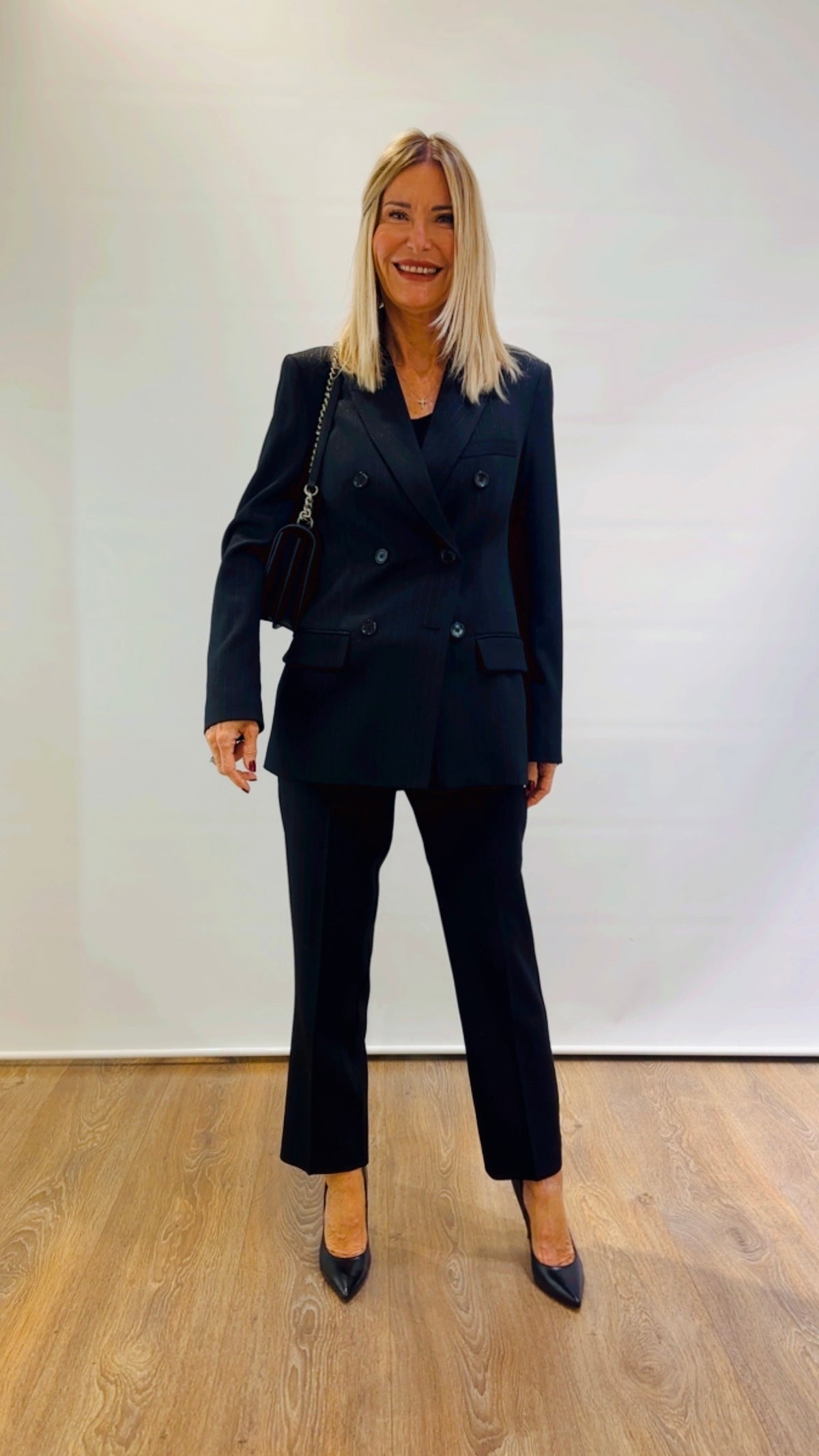 Completo gessato Jucca