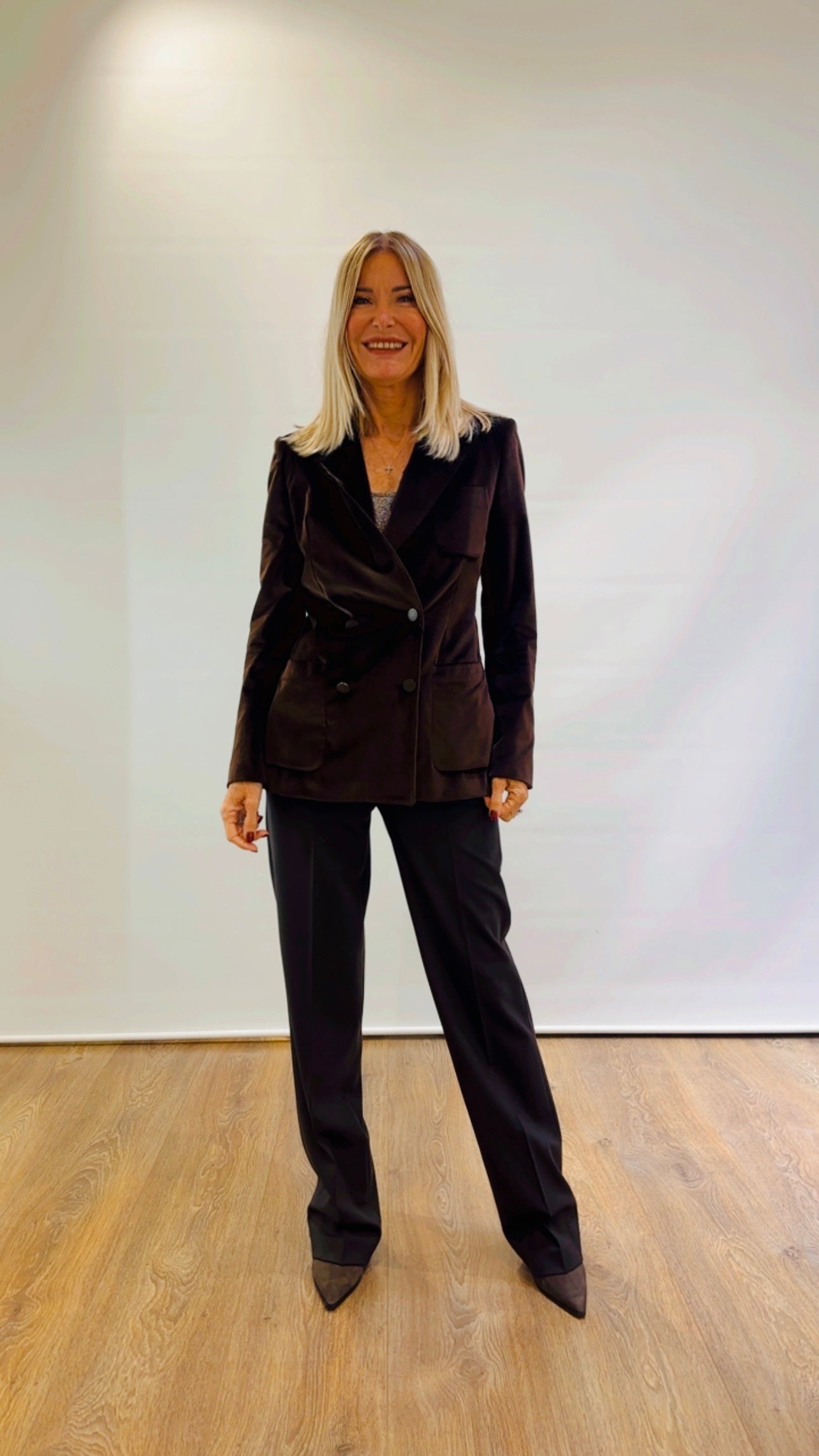 Giacca in velluto doppiopetto Tagliatore