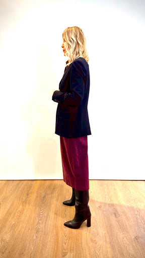 Giacca doppiopetto nera