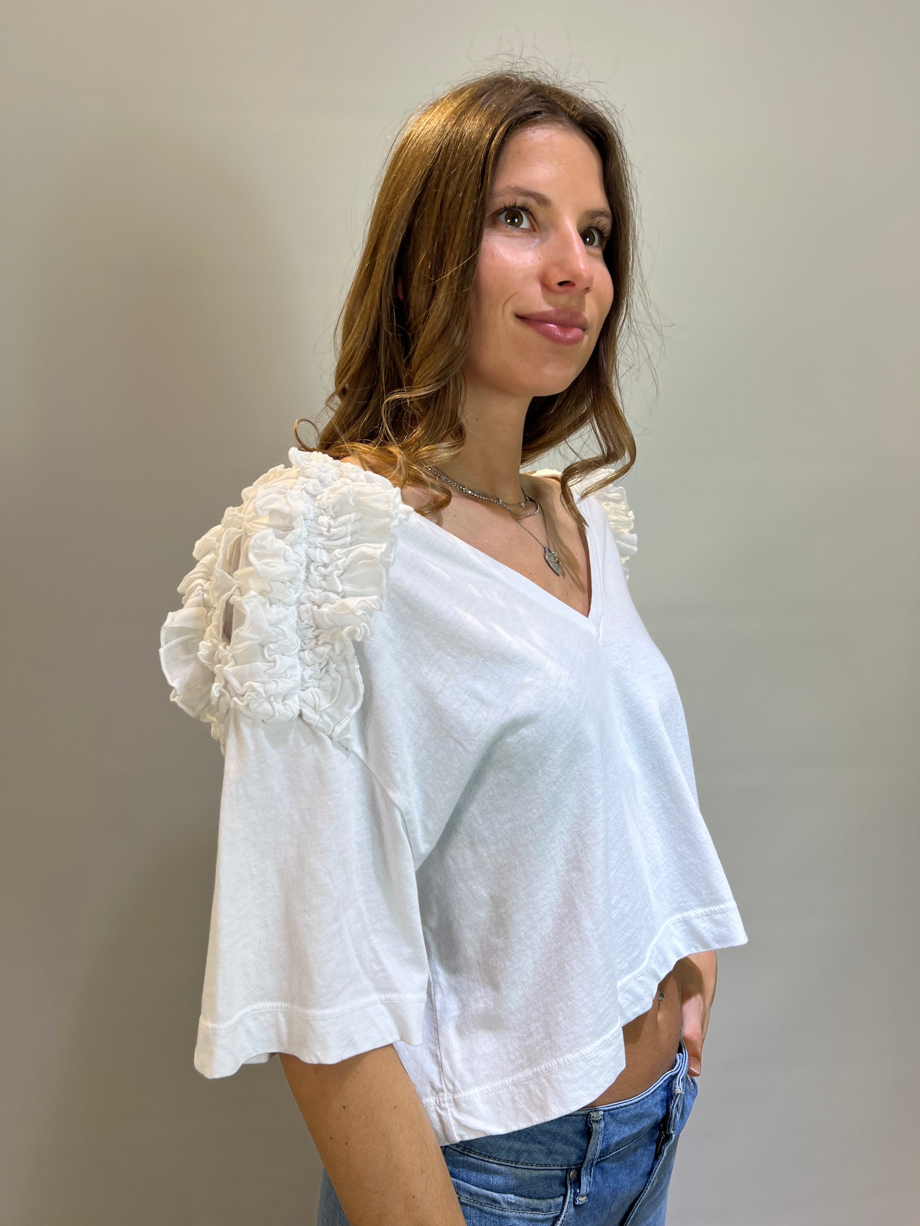 T-shirt crop