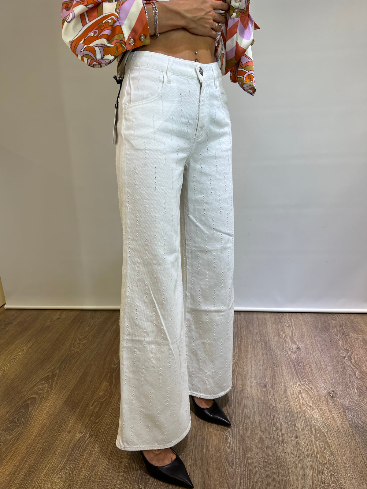 Pantalone in bull denim