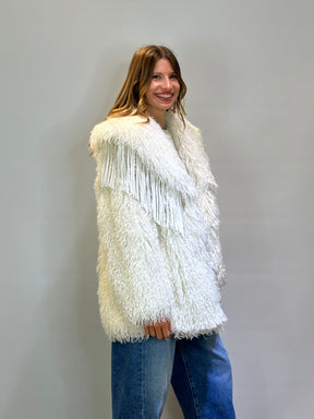 Finta pelliccia oversize