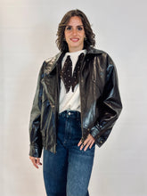 Bomber in pelle