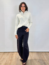 Maglia con zip sul collo
