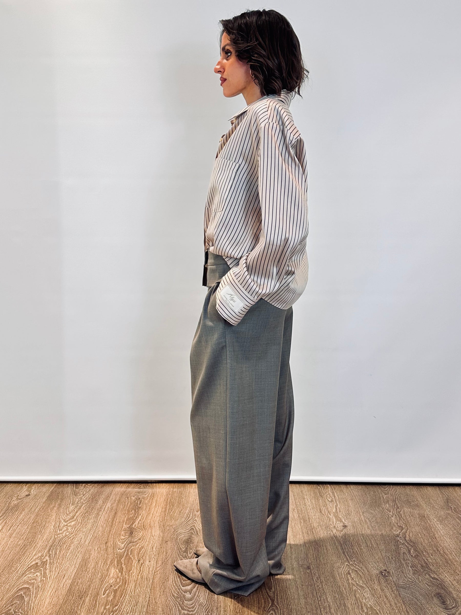 Pantalone con pinces