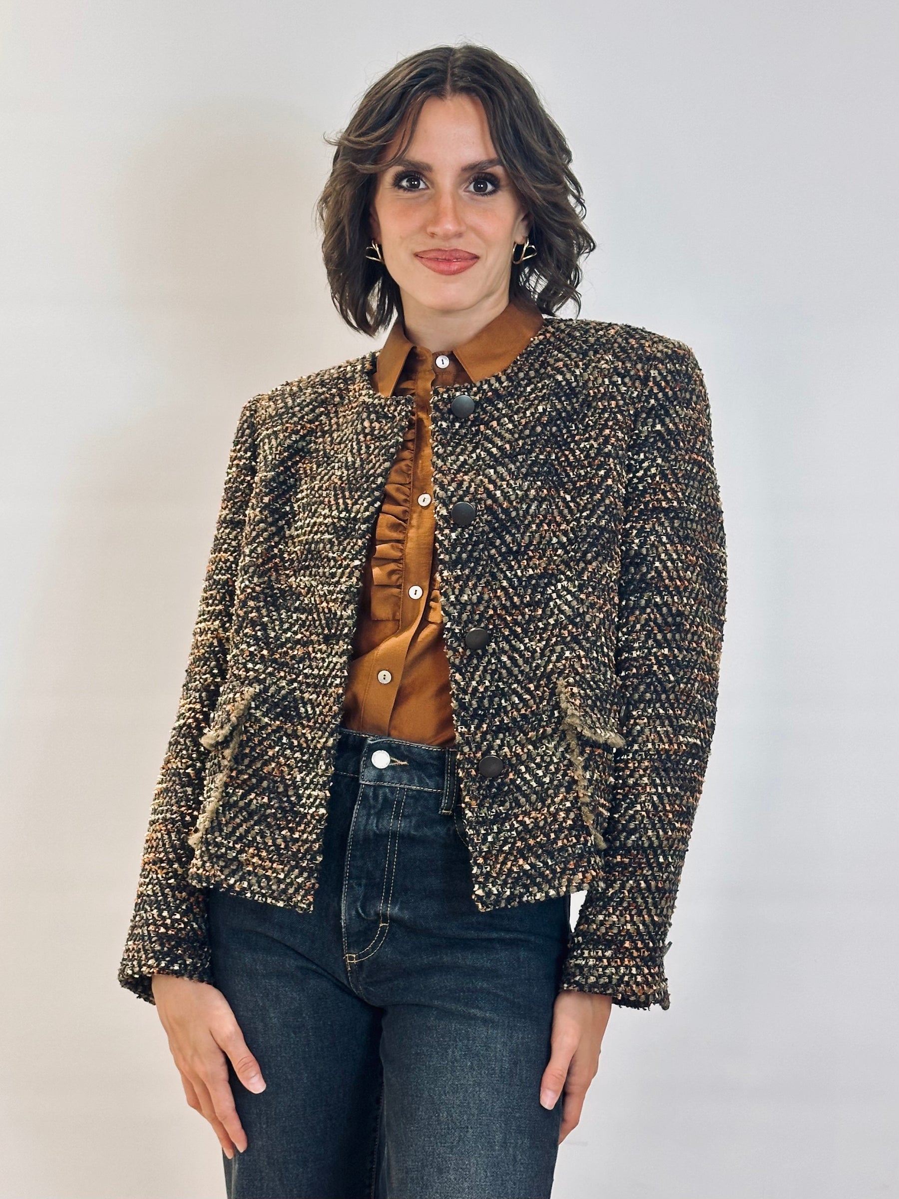 Giacca modello chanel