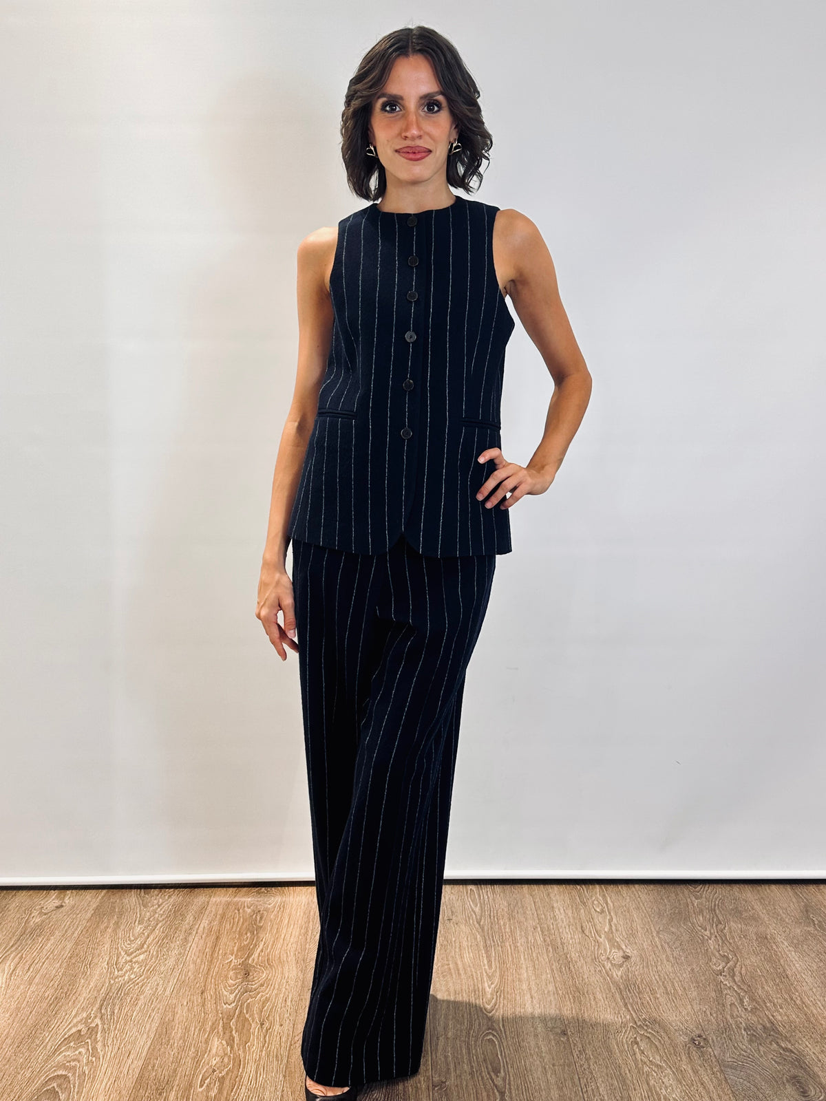 Pantalone gessato