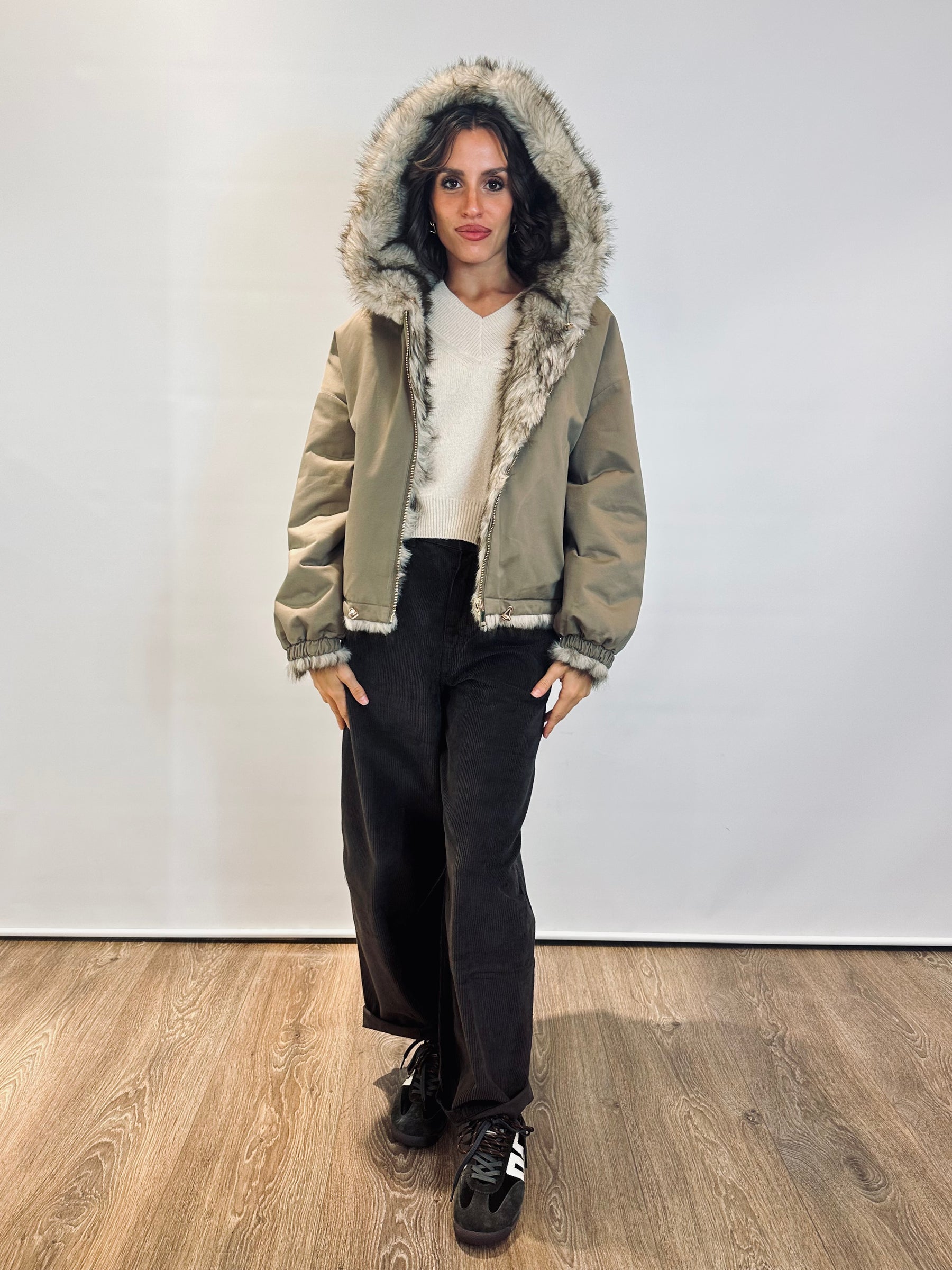 Parka corto
