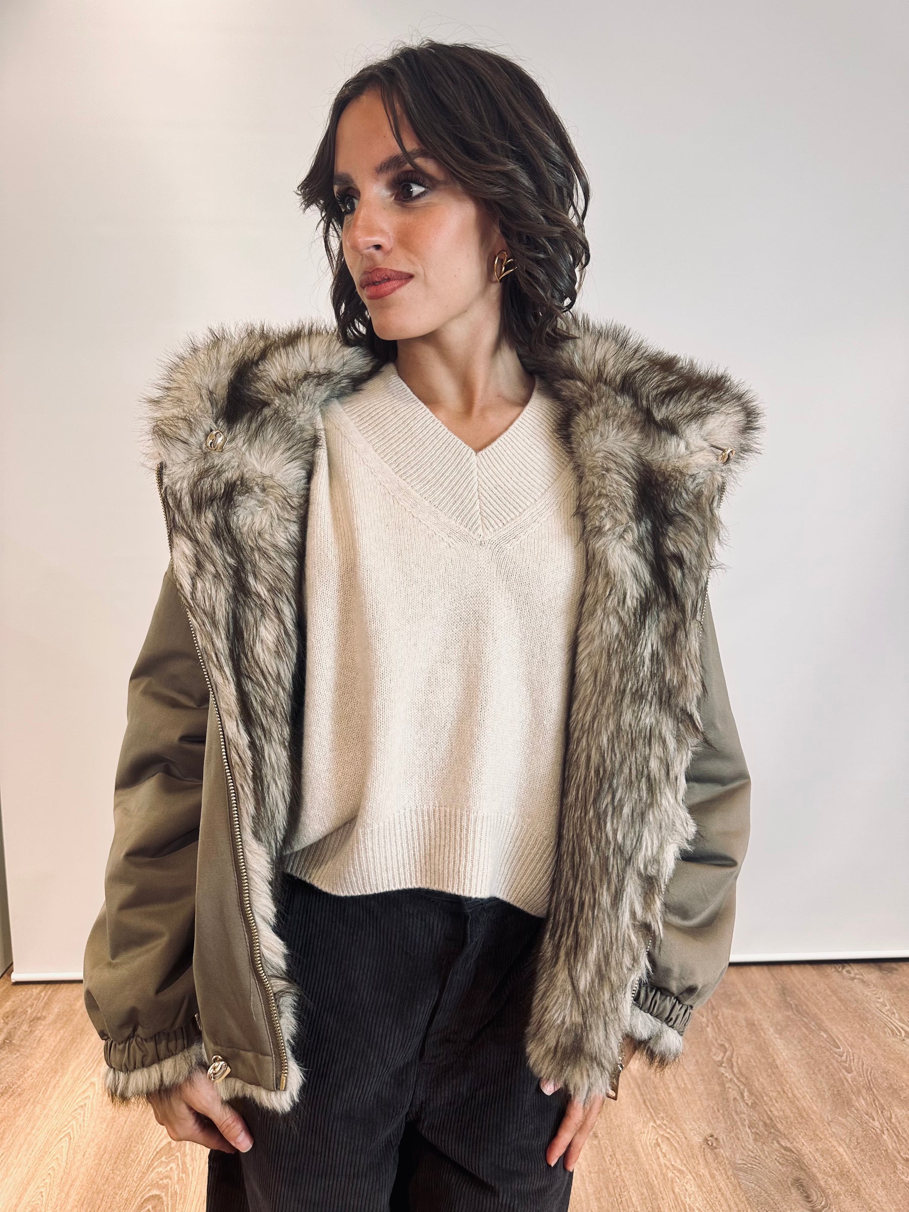 Parka corto