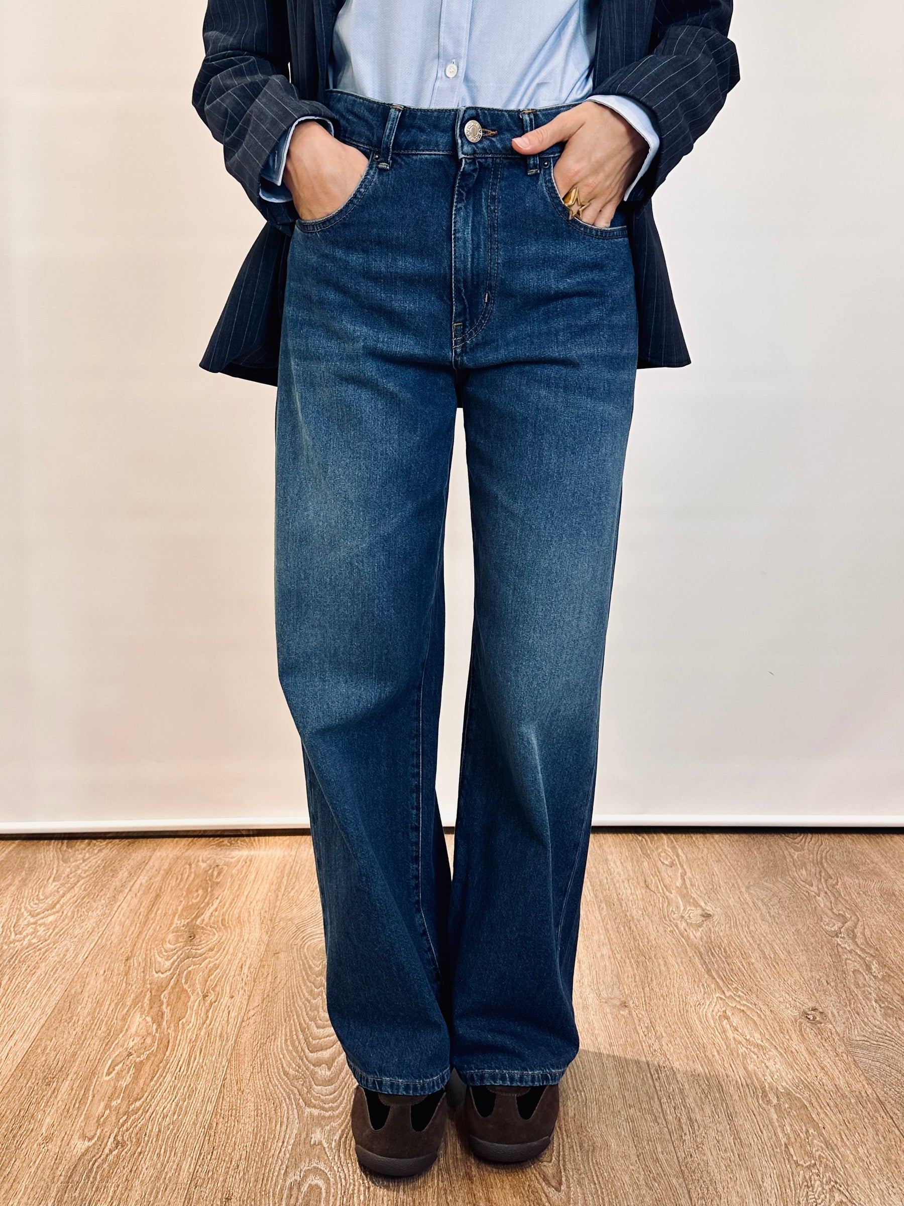Denim palazzo