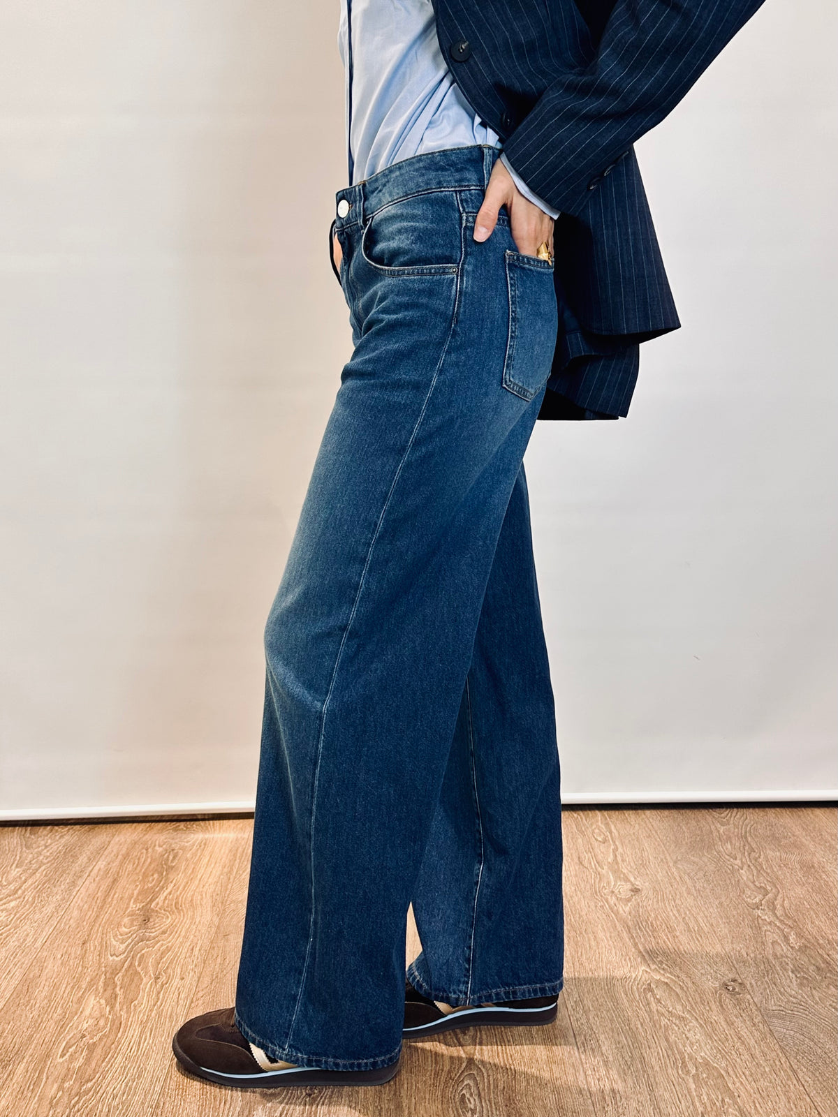 Denim palazzo