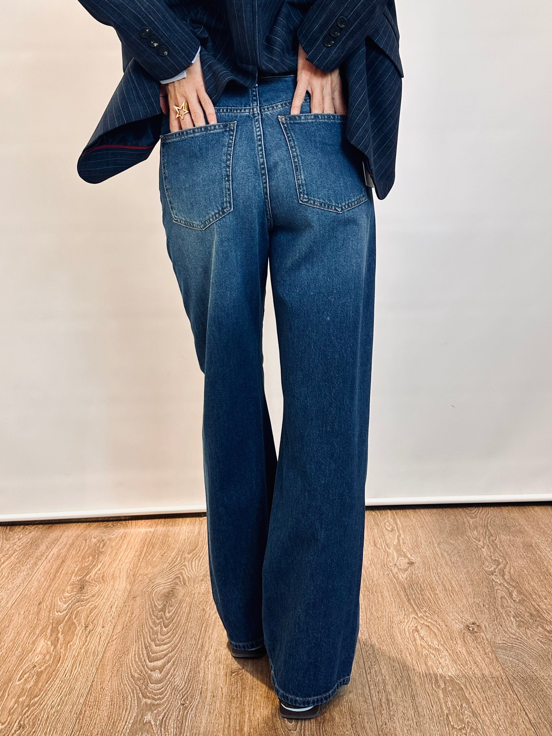 Denim palazzo