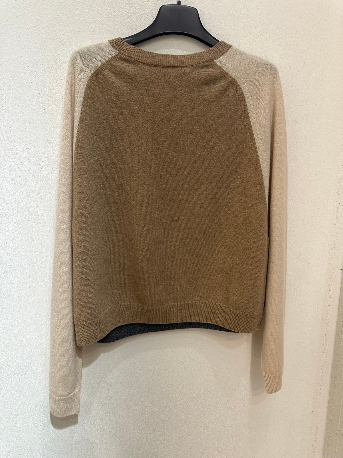 Maglia girocollo tri color