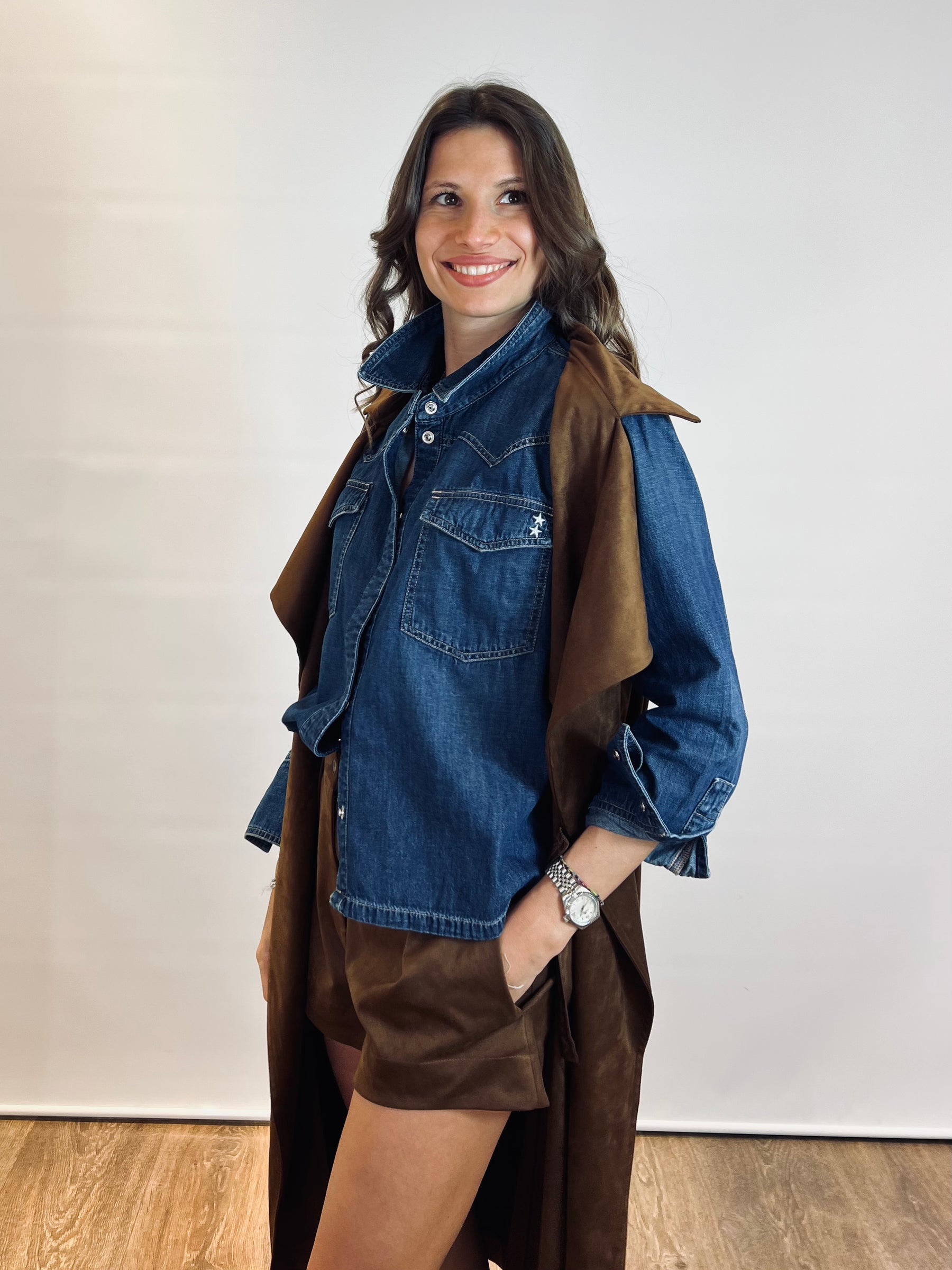 Camicia in denim
