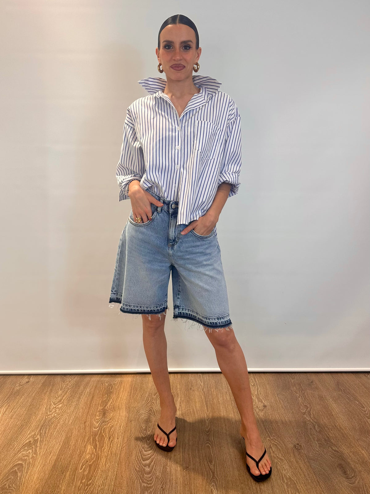Camicia a righe