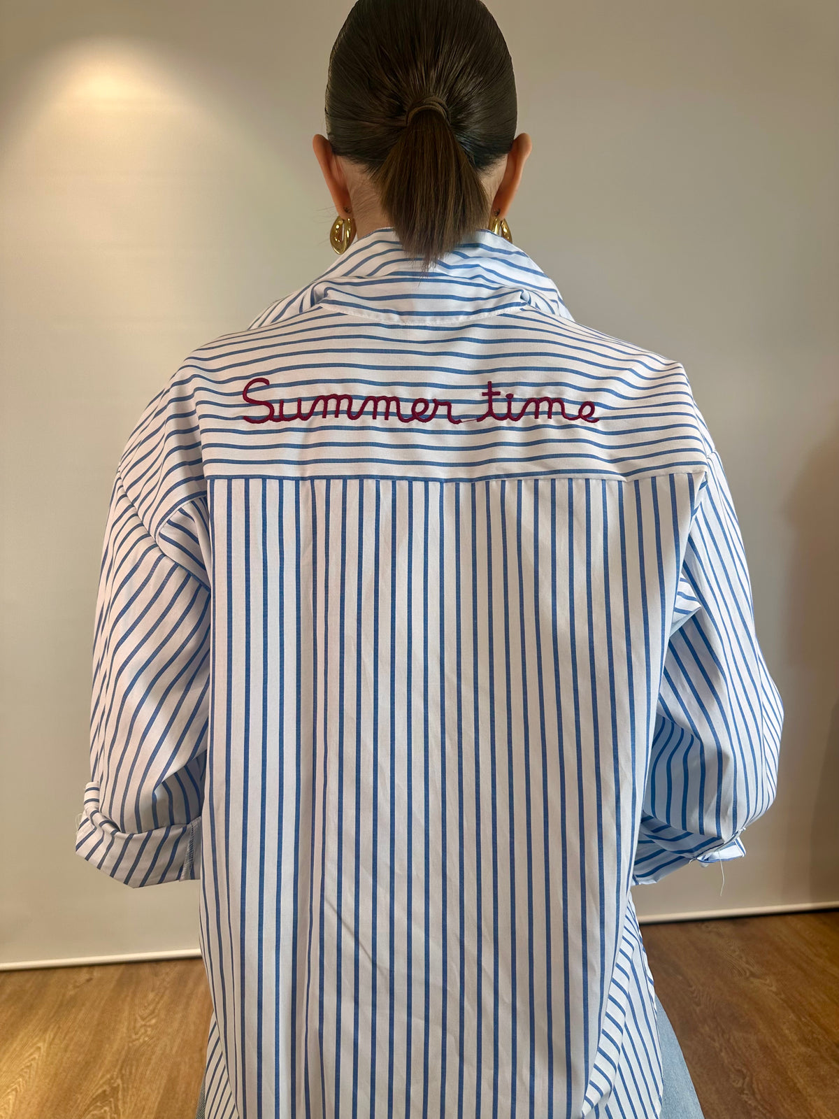 Camicia a righe