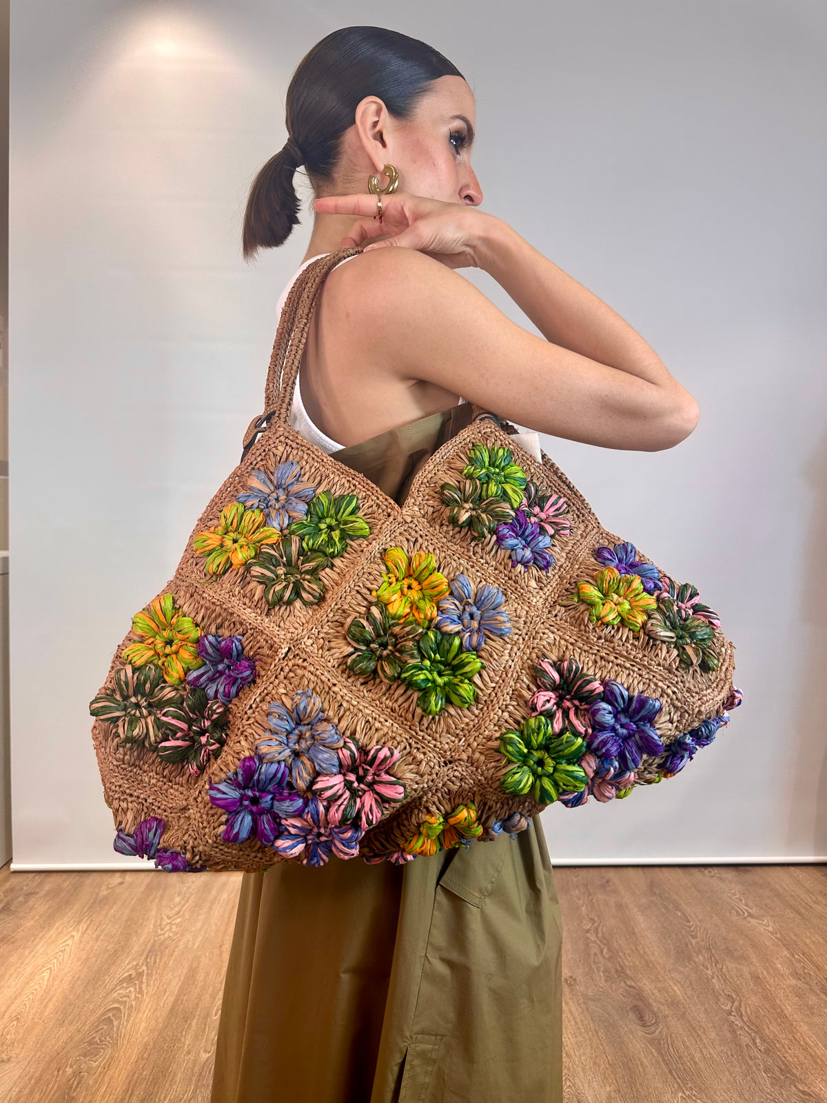 Borsa in raffia