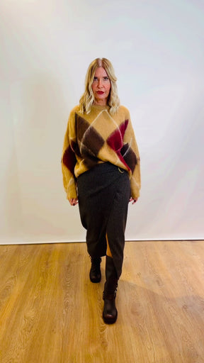 Maglia a rombi Souvenir